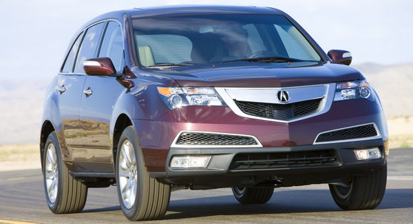  Mildly Facelifted 2010 Acura MDX Priced from $43,040 in the States