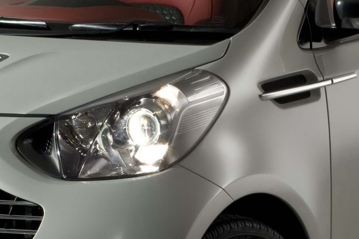 Aston Martin First Official Photos of Toyota iQBased Mini
