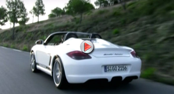  VIDEO: Porsche's New 320HP Boxster Spyder