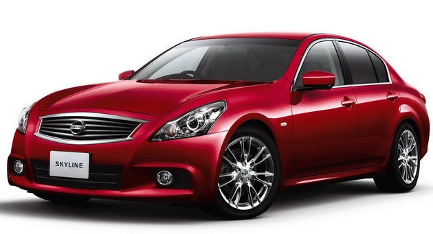  Nissan Revises JDM Skyline Sedan and Coupe for 2010