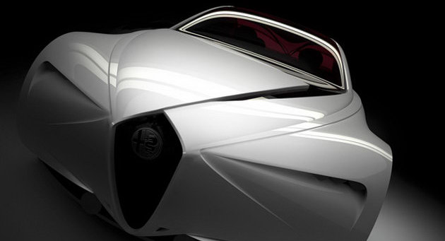  Designer Envisions 2017 Alfa Romeo Executive Fastback Sedan