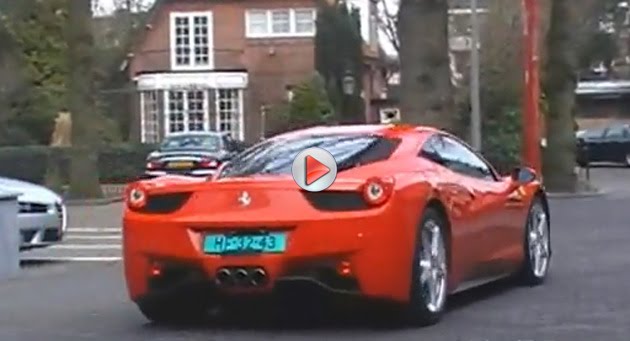  VIDEO: Chasing a Ferrari 458 Italia in The Netherlands