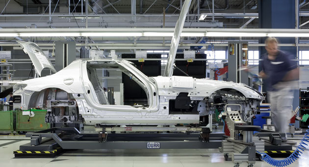  Mercedes-Benz Begins Production of Hand-Built SLS AMG Gullwing in Germany