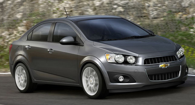  Chevy's Angry-Looking 2012 Aveo Sedan Revealed in Leaked Photos