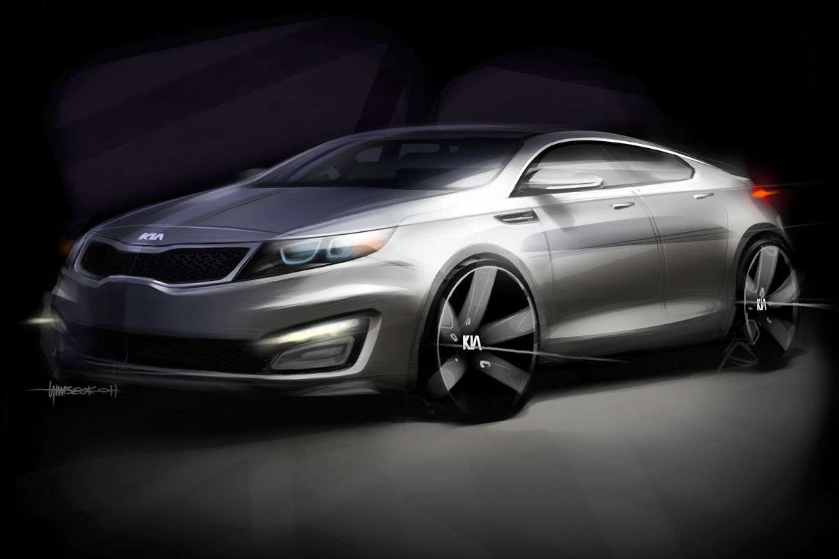 Kia magentis stance