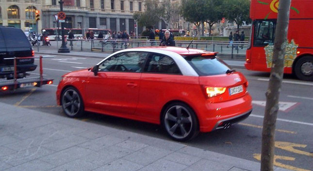  Audi A1 with S-Line Sport Package Spotted in the Wild
