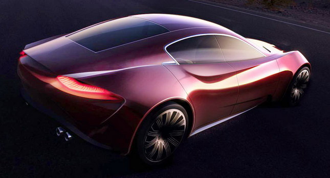  I.DE.A Institute Teases 'Sofia' Sports Sedan Concept Ahead of Geneva Show