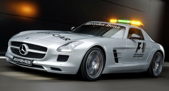  Mercedes-Benz SLS AMG Gullwing Official F1 Safety Car for 2010 Season