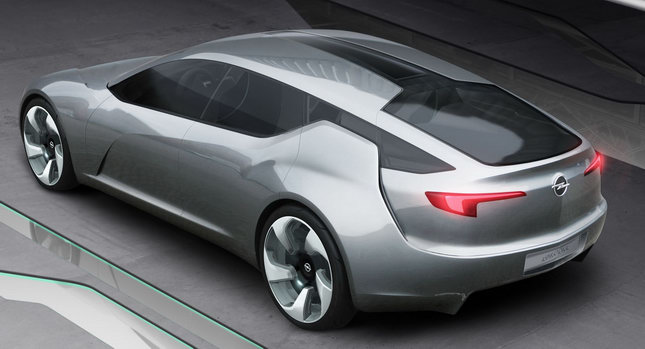  Opel Flextreme GT/E: Sporty Saloon Concept with Chevy Volt Powertrain