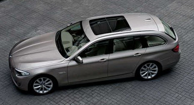  Early Reveal for 2011 BMW 5-Series Touring: First Photos and Details