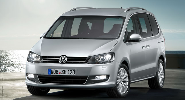 2011 Volkswagen Sharan: First Photos of Next Generation 7-Seater MPV