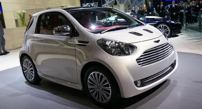  Aston Martin Shows Cygnet in Geneva, Wants Kids to Know it's What's on the Outside that Counts [with Gallery]