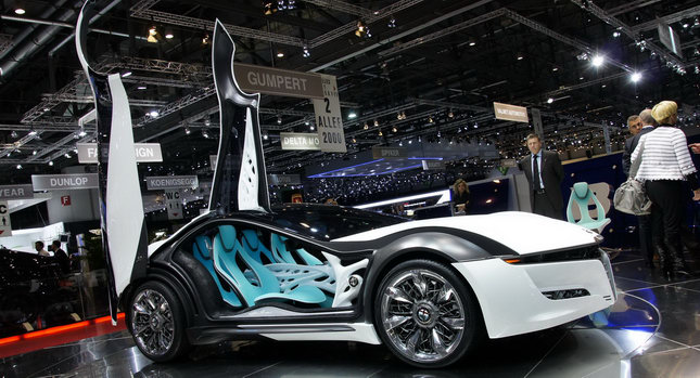 Bertone S Alfa Romeo Pandion Concept Spreads Its Wings In Geneva Carscoops