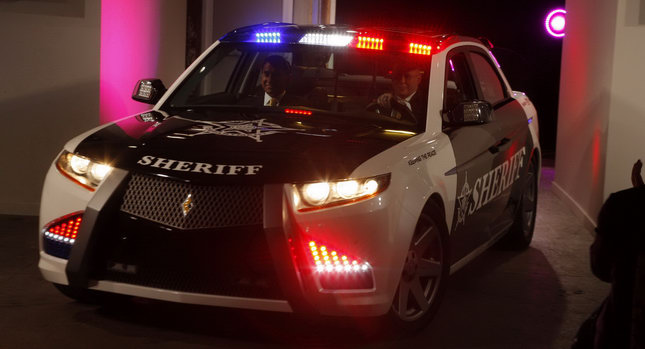  Carbon Motors' E7 Police Car gets BMW Turbo Diesel Power