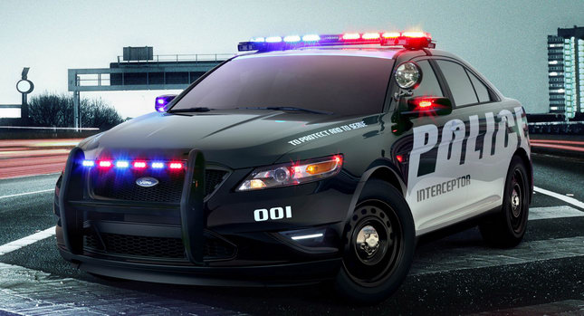  First Official Photos of Ford's Taurus Police Interceptor, will Replace Crown Victoria