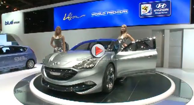  Video Presentation of Hyundai's i-Flow Sport Sedan Study for a European Sonata