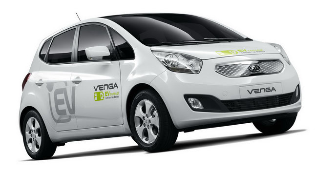  Kia Plug-ins to Geneva Show with Venga All-Electric Concept