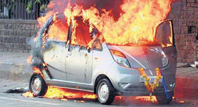  Spontaneous Combusting Nanos? Another Tata Goes up in Flames