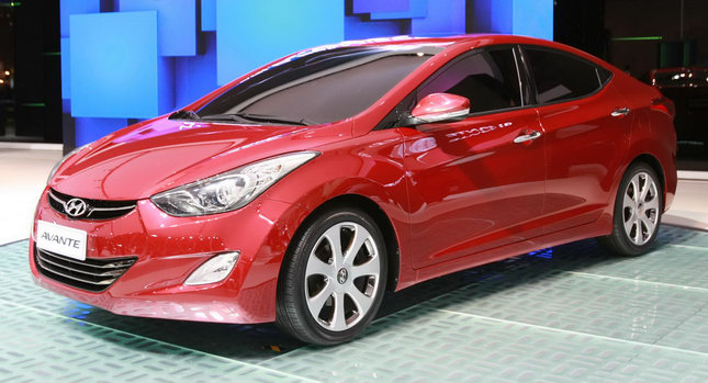  All-New Hyundai Elantra / Avante Sedan Unveiled at Busan Motor Show