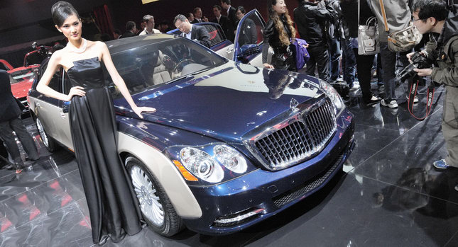  Beijing Auto Show: Maybach's Face-lifted Offerings