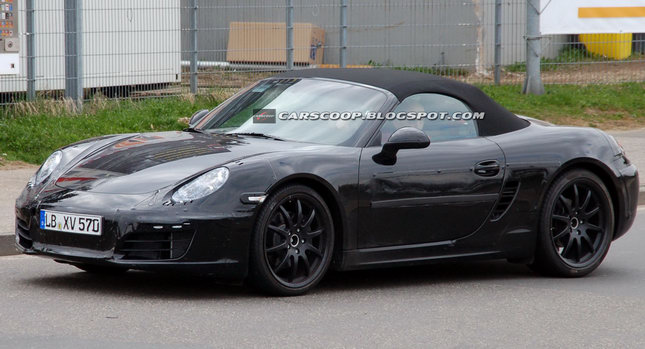  SCOOP: Porsche Continues Testing of All-New 2012 Boxster