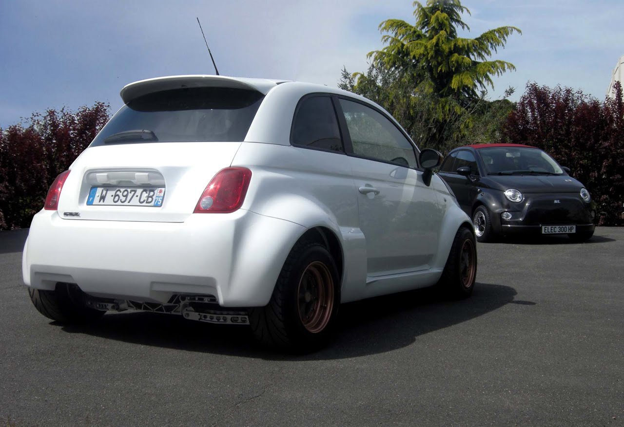 Fiat S 500 Goes Atomik Gets Electrified Carscoops
