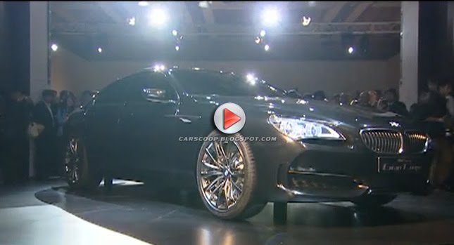  VIDEO: BMW Concept Gran Coupé Presentation from Beijing