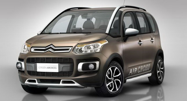  New Citroën AirCross: First Photos of C3 Picasso-Based Crossover