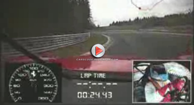  VIDEO: Ferrari 599XX Sets New Lap Record for Production-Derived Sports Car at the Nurburgring