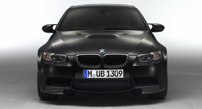 2011 BMW M3 Coupe with Competition Package and New Frozen Black Matte Finish