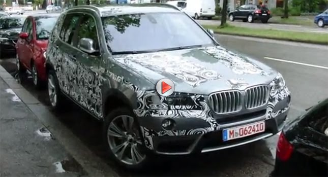  Scoop Video: Up, Close and Personal with the 2011 BMW X3