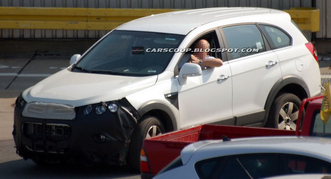  SPY SHOTS: 2011 Chevrolet / Holden Captiva SUV with Aveo-esque Fascia