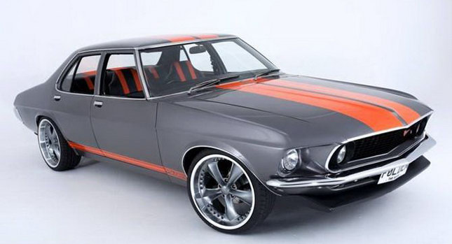  The Folden: New Zealanders Create Half Holden HQ, Half Ford Mustang Mechanical Frankenstein