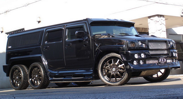  Japan's 213 Motoring Builds the Ultimate Six Hummer H2