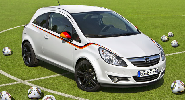  Opel Releases Corsa Football Championship Edition Dedicated to the German National Team