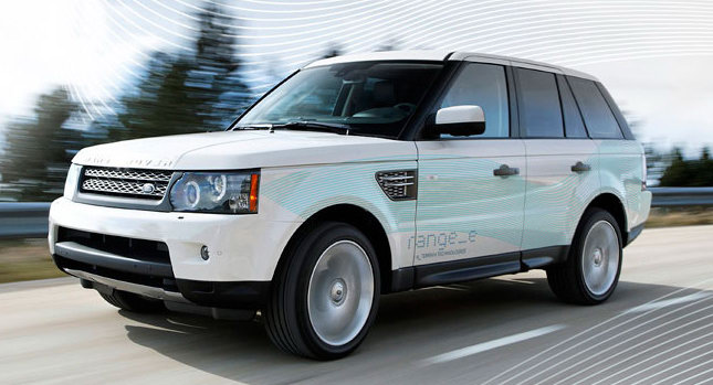 Land Rover Reveals Range e The Hybrid Electric Range Rover Sport 