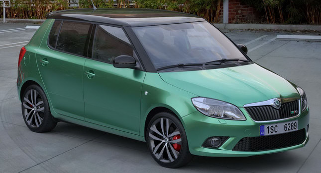  Skoda Launches Spicy Fabia vRS Models in the UK