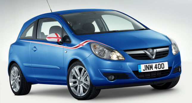  Corsa Eyes World Cup Fans, Presents England Soccer Team Decal Kit