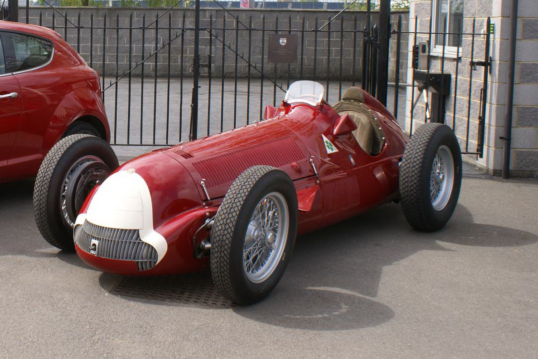 Iconic Alfa Romeo 158 F1 Racer Meets Mito Qv Carscoops