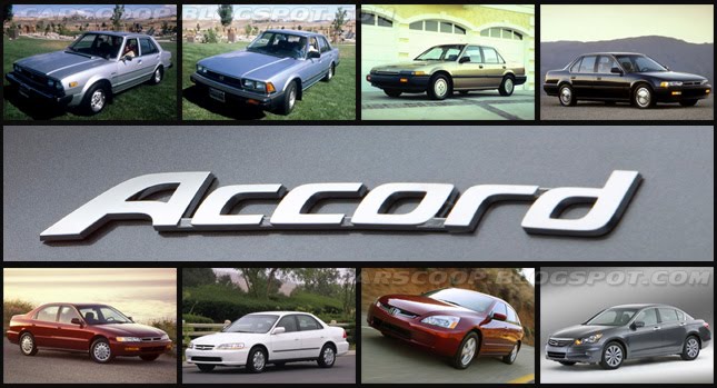  Poll: Which is the Best Looking Generation of the Honda Accord?