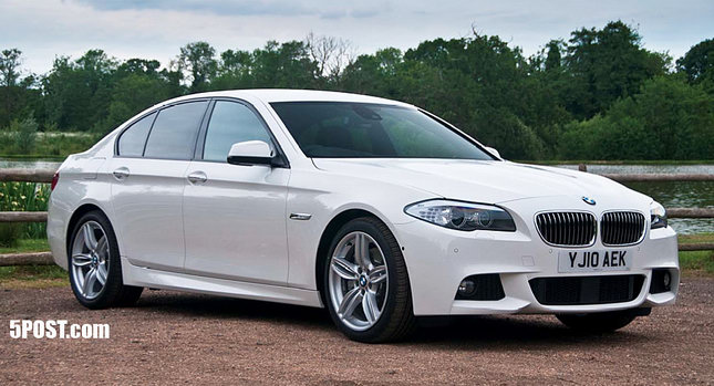  2011 BMW 5-Series Sedan with M Sport Package: First Photos