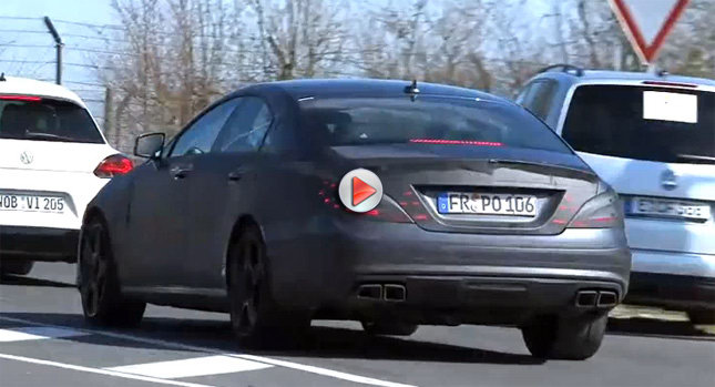  SPY VIDEO: 2011 Mercedes-Benz CLS AMG Sports Sedan