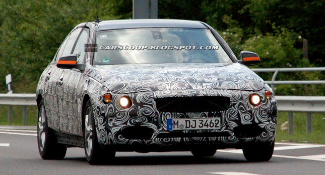  SPIED: 2012 BMW 3-Series Sedan – First Glimpse of the Interior