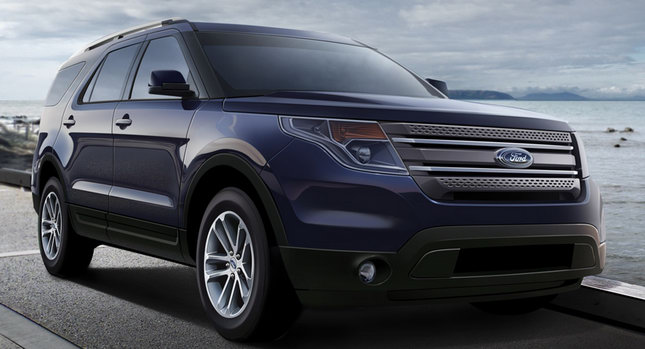  2012 Ford Explorer Illustration the Real Deal? Nope, it's a CGI by Josh Byrnes.