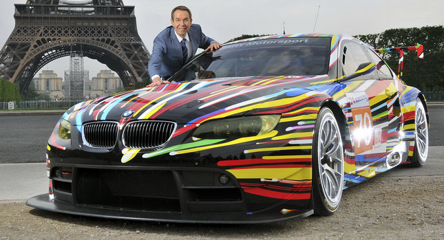  Jeff Koons' BMW M3 GT2 Art Car Racer Unveiled Ahead of 24hrs of Le Mans