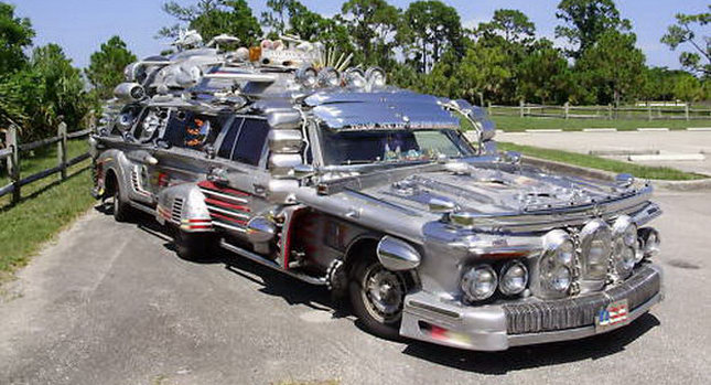  How to Make a Million Bucks out of Trash: E.T. Mercedes-Benz 300D Limo