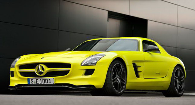  Mercedes-Benz SLS AMG E-Cell Prototype: The All-Electric Gullwing [With Video]