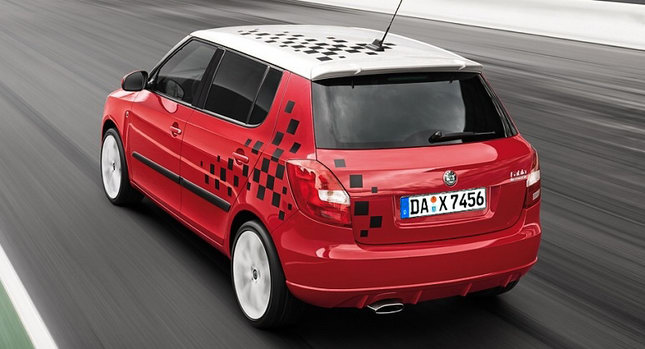  Skoda Launches Race-Package for Facelifted Fabia Hatch