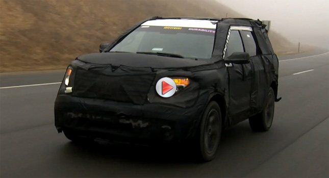  VIDEO: 2011 Ford Explorer Prototype Testing