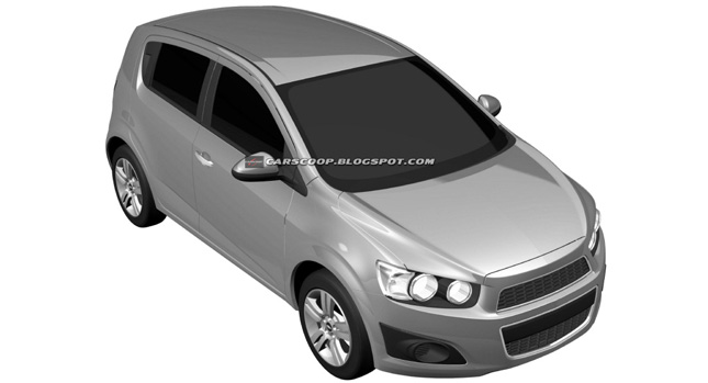  2012 Chevrolet Aveo Sedan and Hatchback: Official Design Patents